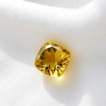 Cushion Cut Lemon Topaz