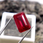 Emerald Cut Ruby