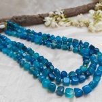 Aquamarine Beads Necklace