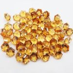 Citrine Hexagon Cut