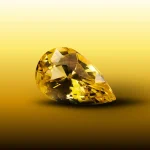 Pear Cut Lemon Topaz