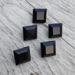 Black Onyx Princess Cut