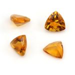 Citrine Triangle Cut
