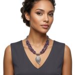 Rough Amethyst Mala