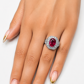 Ruby & Diamond Ring