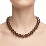 Natural Smoky Topaz Necklace